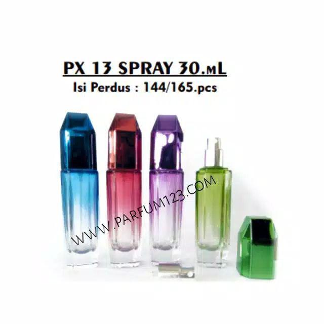 Botol Kaca Warna 30ml Tutup Lengkung