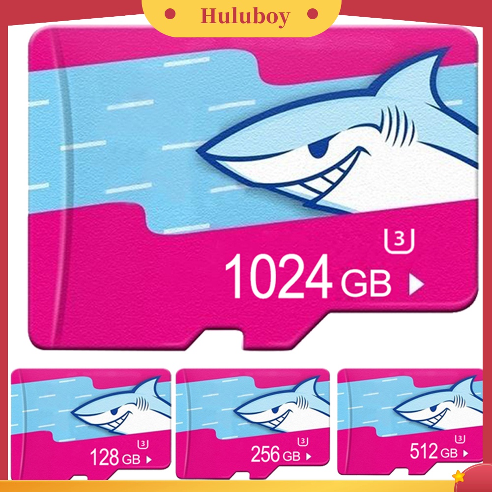 (Huluboy) Memory Card TF Micro Secure Digital Portable 128 / 256 / 512 / 1T Untuk Kamera / Handphone