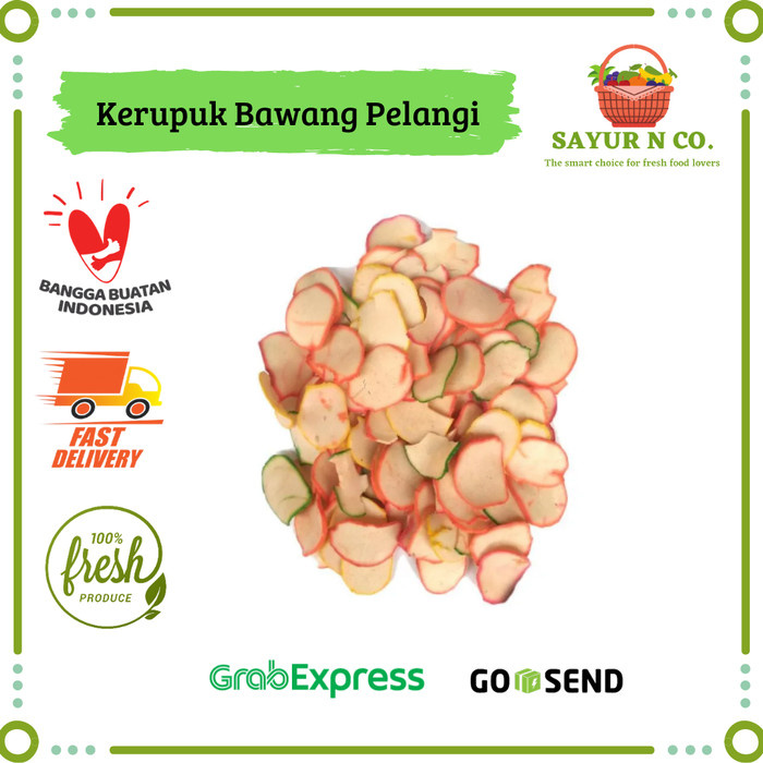 

Kerupuk Bawang Pelangi | Sayur N Co Bekasi