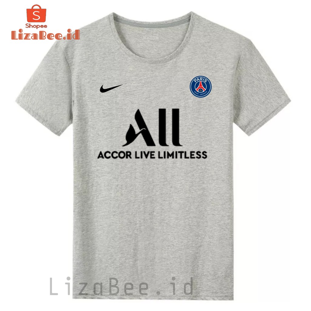 Kaos Lionel Messi Baju Bola Messi PSG Paris 30 Ooredoo Dewasa Ori Anak Laki-laki All Size M L XL XXL