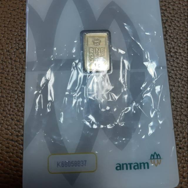 Emas logam mulia ANTAM 1 gr