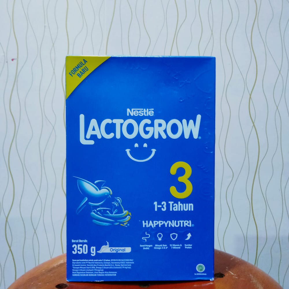 LACTOGROW 3 350GR ORIGINAL/MADU/VANILA