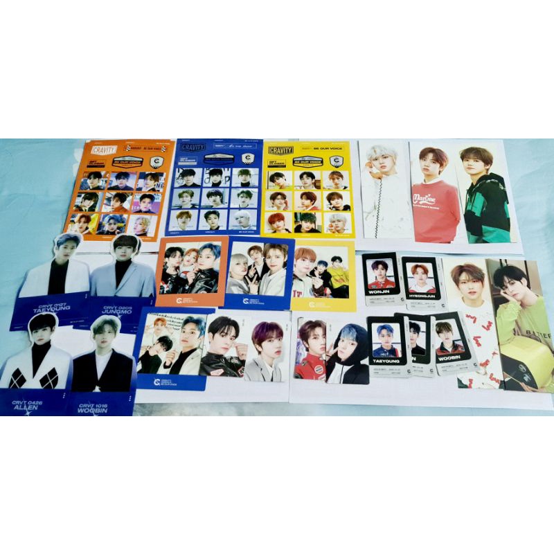 photocard PC standee bookmark polaroid unit ID slogan Cravity S3 hyeongjun minhee taeyong wonjin