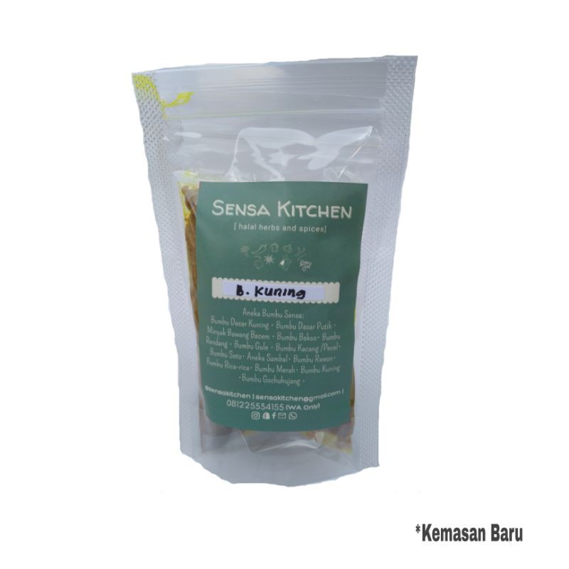 

SENSA KITCHEN - BUMBU DASAR KUNING - BUMBU REMPAH NUSANTARA
