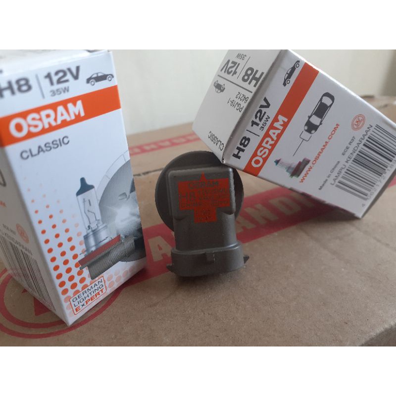 Lampu Kabut/Foglamp Bohlam Osram H8 12v 35w Asli