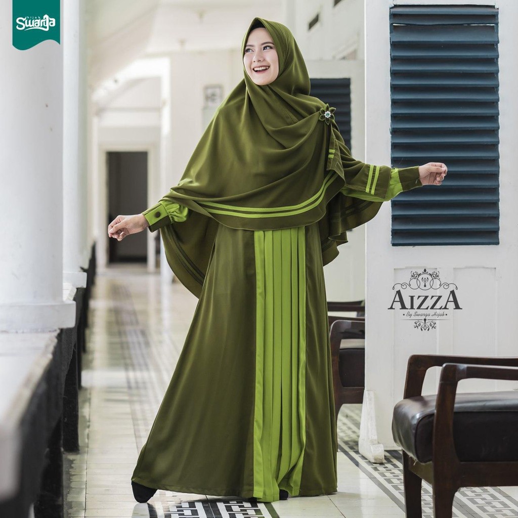 ALEXAGROSIR - AIZZA HIJAU BOTOL SET