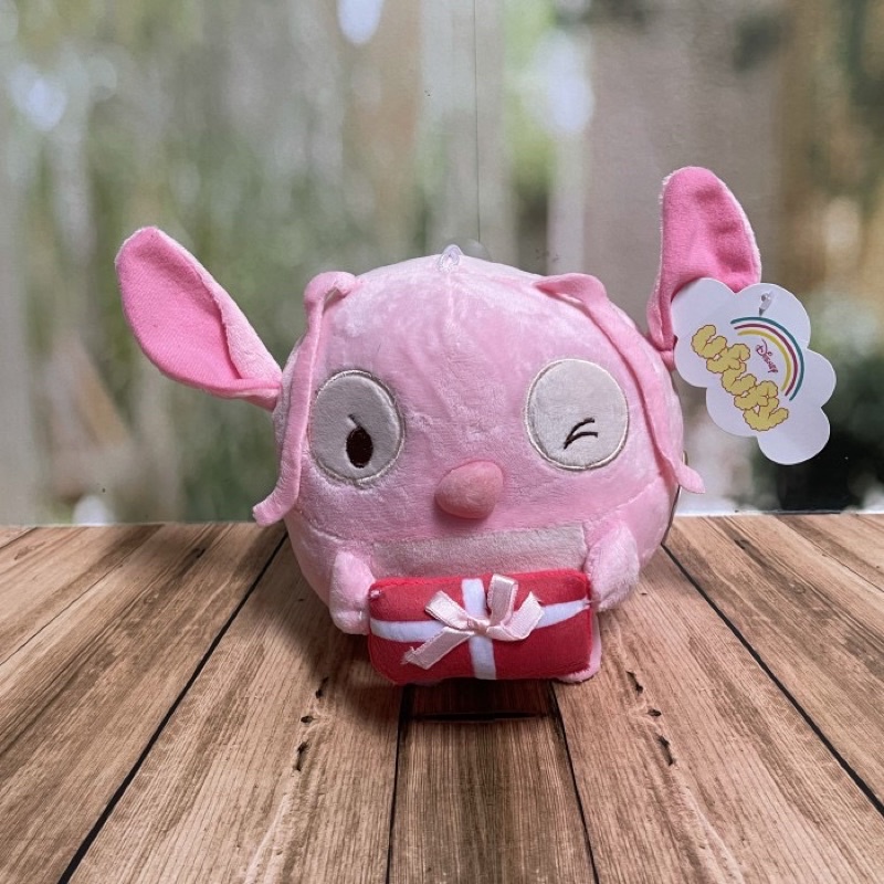 stitch angel ufufy boneka/boneka stitch/stitch boneka/stitch plush/stitch pink