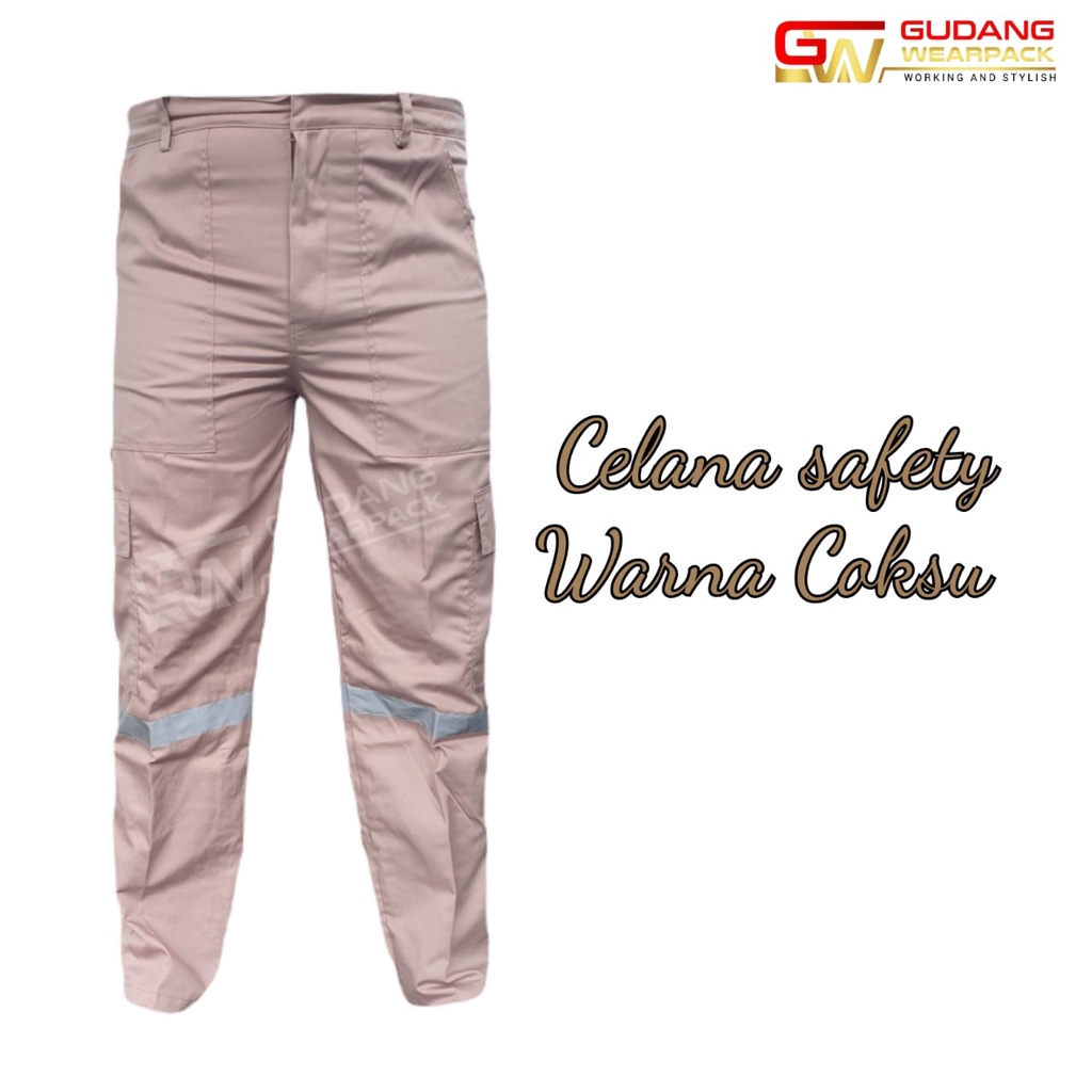 Gudang Wearpack - Celana Kerja Seragam Proyek Warna Coksu