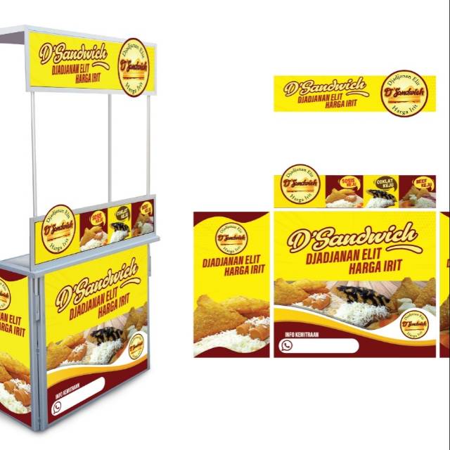 

Booth Portabel minimalis