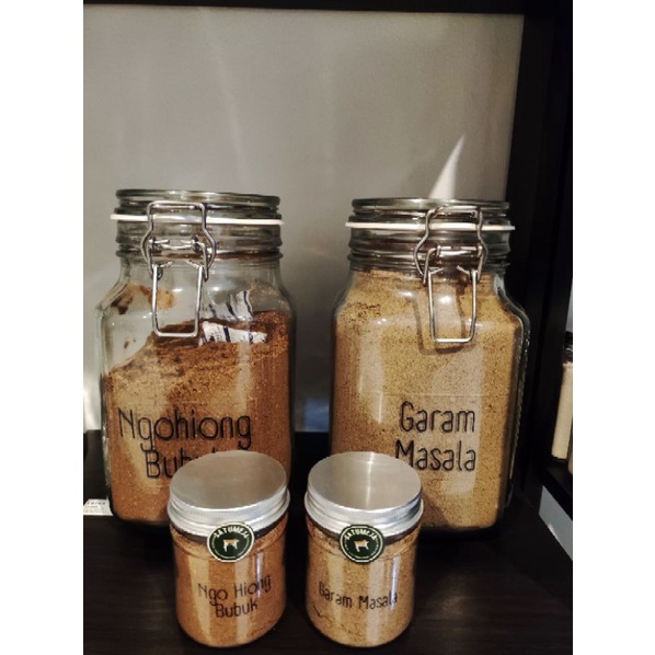 SATUMEJA - [Part 3] Herbs Spices Rempah Asli 100% Bubuk Kering Halus Masak Dapur Instan