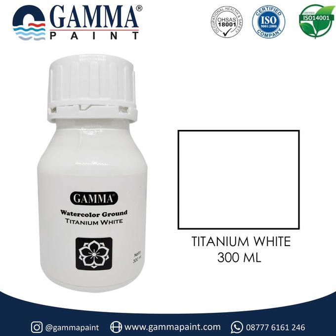

Watercolor Ground - Cat dasar untuk Cat Air - Titanium White 300ml