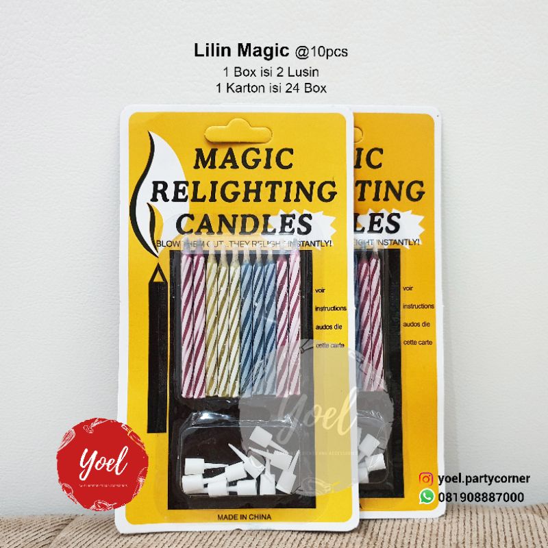 

Lilin Magic 10pcs ~ Li.Magic