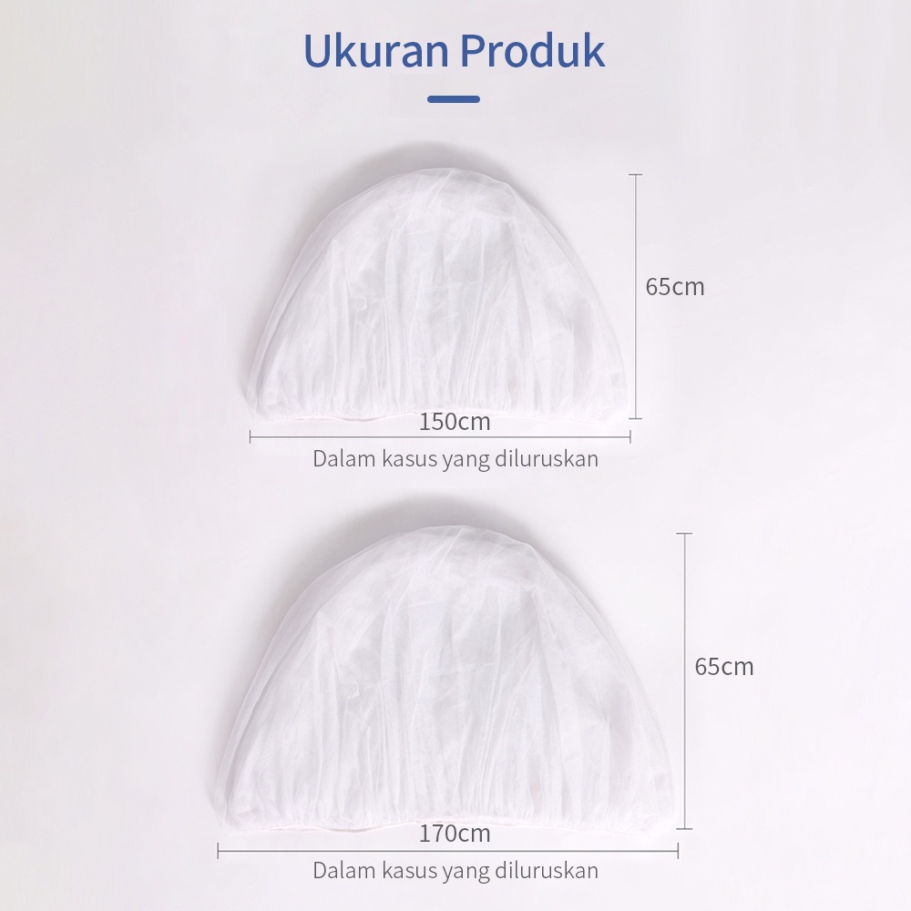 Ivorybaby Sarung stroller bayi anti nyamuk kelambu bayi stroller cover