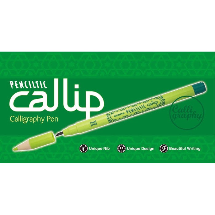 

Penciltic Callip Zebra / Pulpen Kaligrafi