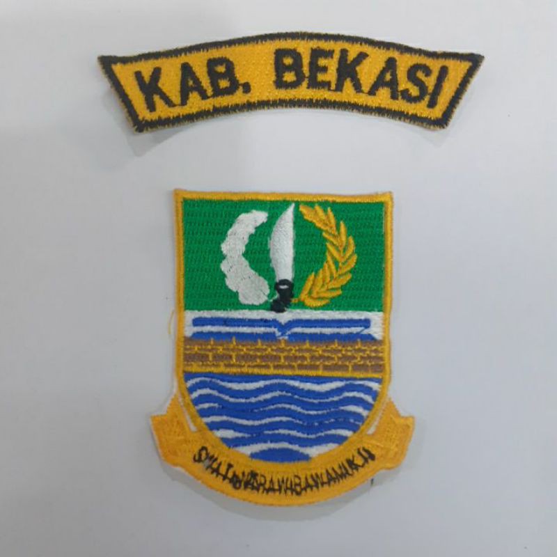 PATCH BORDIR KAB KABUPATEN BEKASI EMBLEM