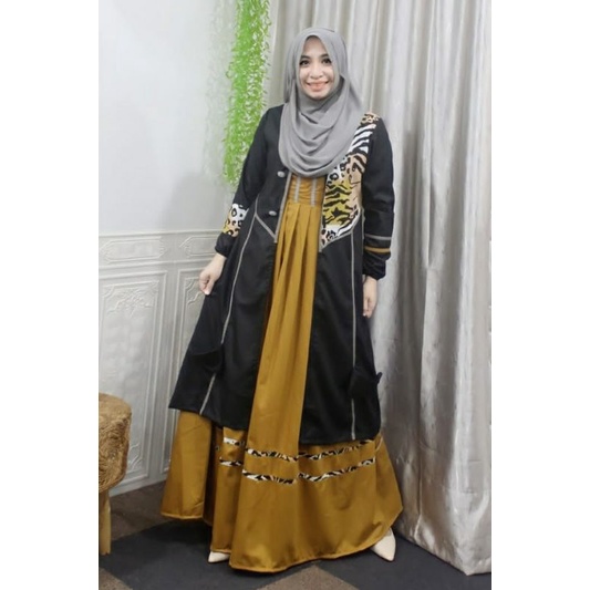 DEURA Busana Muslim Terbaru / Dress Deura / Gamis Deura Original / Setelan Gamis Deura 269 BUTIK BRA