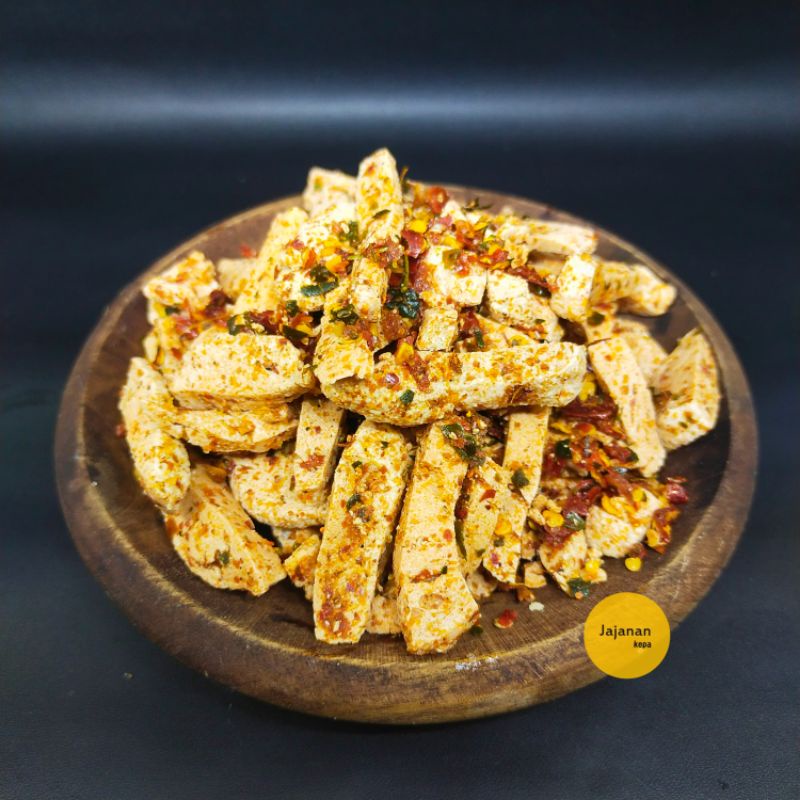 

Basreng Pedas Daun Jeruk 100 gram PEDAS DAUN JERUK/BUMBU BASAH/CIKRUH