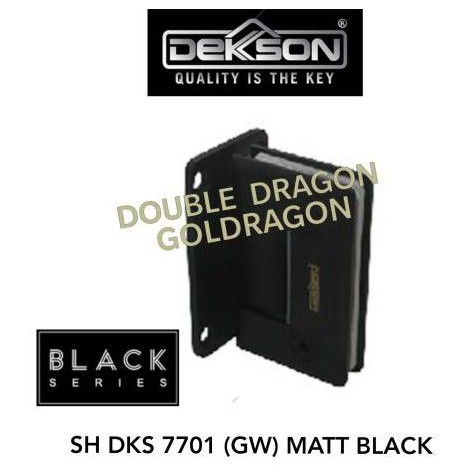 Shower Hinge Dekkson SH 7701 GW Matt Black