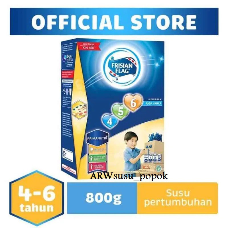 

Frisian Flag 456 Vanila 800gr