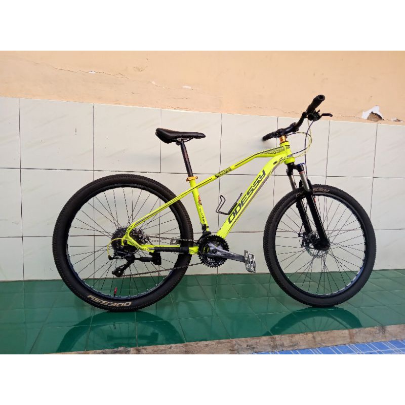 Sepeda MTB Odesy 27.5 inch 8 Speed Frame Besi Sepeda Gunung Bekas Pakai Second Normal Masih Bagus