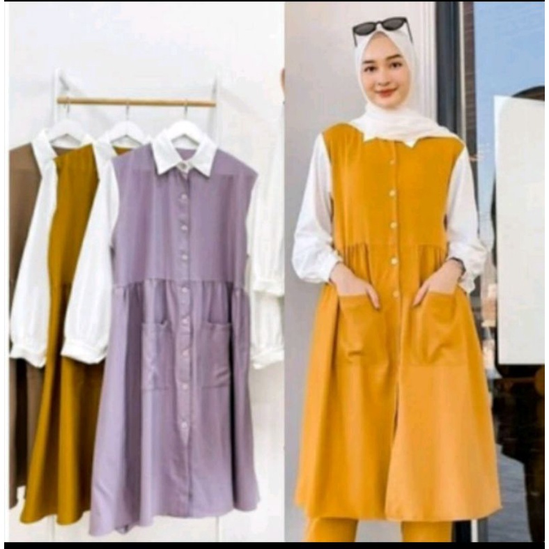 NADA TUNIK KOMBINASI Tunik wanita terlaris