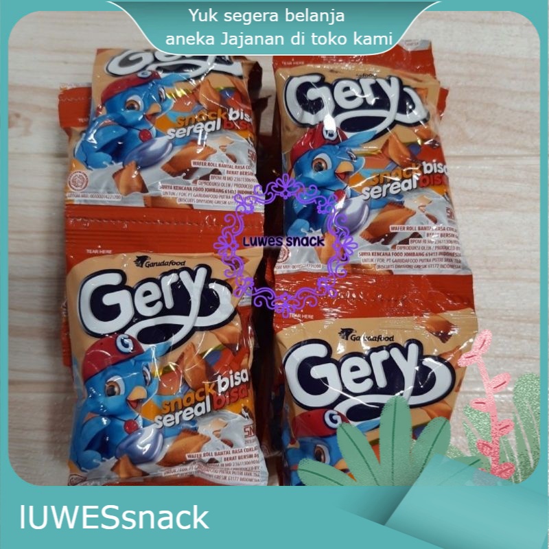 

Gerry sereal isi 10pcs- sereal coklat makanan ringan jajanan anak kekinian jajanan jadul snack coklat