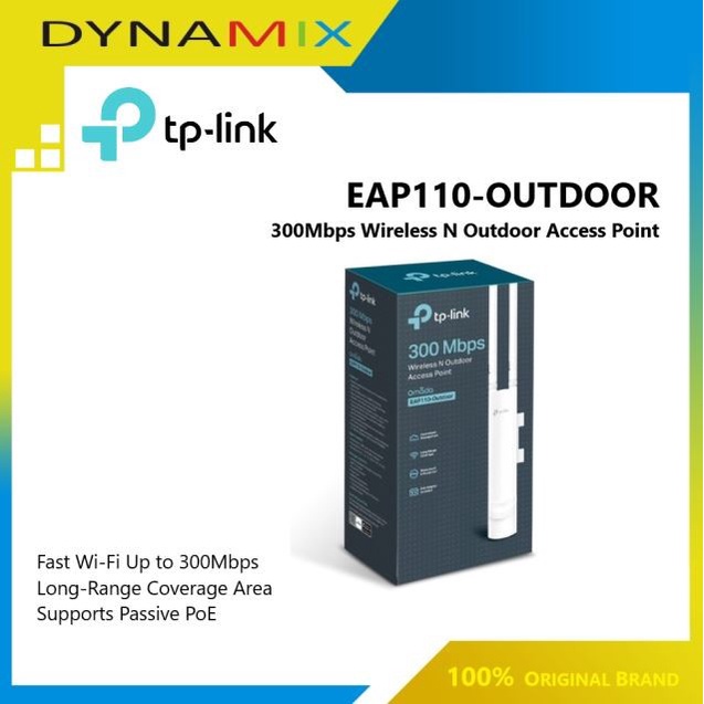 TP-Link EAP110 300Mbps Wireless N Outdoor Access Point | TPLINK GARANSI RESMI