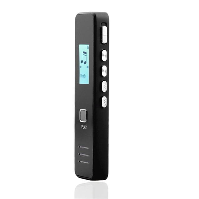 SK302 Perekam Suara Digital Meeting Voice Super Slim Recorder HD Zinc Alloy Case - 8GB