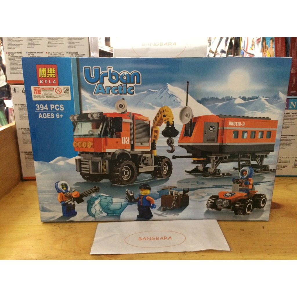 Brick Lego Bela 10440 Urban Artic 394Pcs