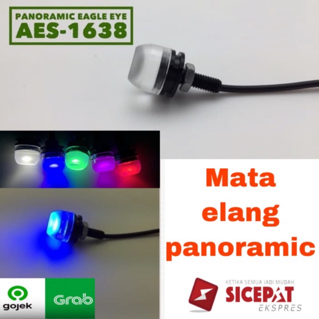 Mata Elang Panoramic jual Per 1 PCS Merk AES AES-1638-AK