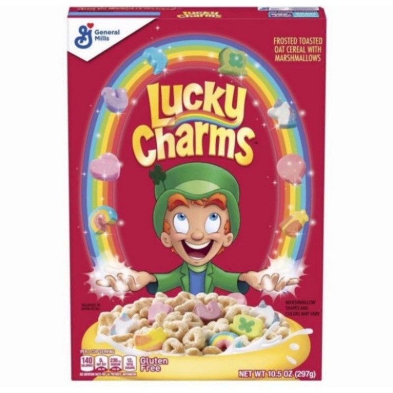 

General Mills Lucky Charms Oat Cereal with Marshmallows 297 gr