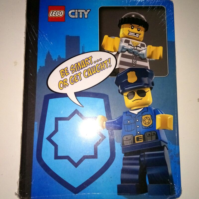 

[BBW] Notebook Hard Cover Import Lego City (1 Buku)