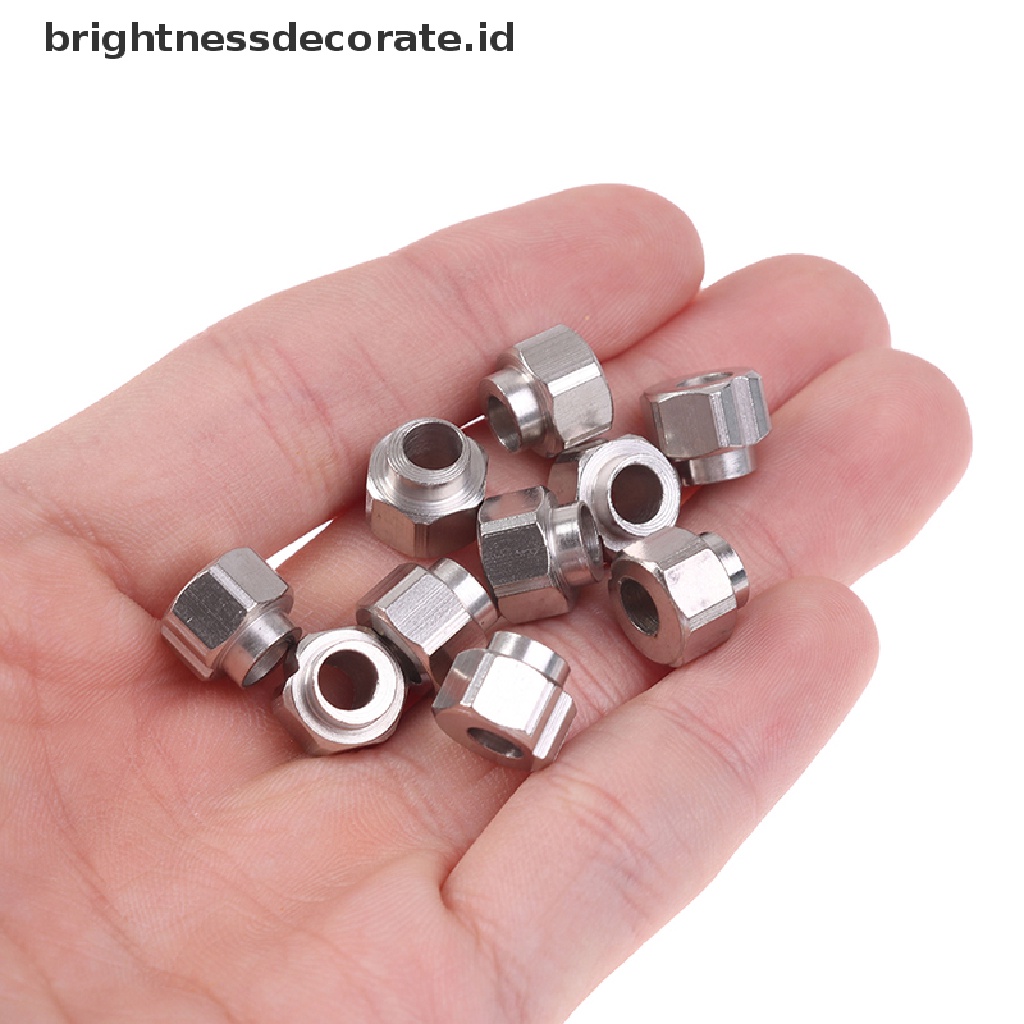 10 Pcs Mur Kolom Eksentrik V Slot Rel Roda V Ukuran 6mm Untuk Aksesoris Printer 3d