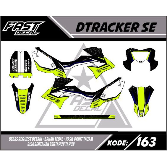 Decal stiker dtracker se 163