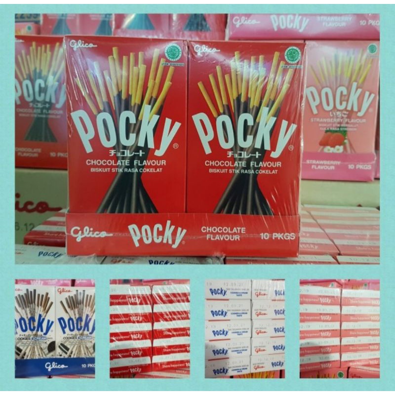 

Glico pocky stick 45gr varian rasa