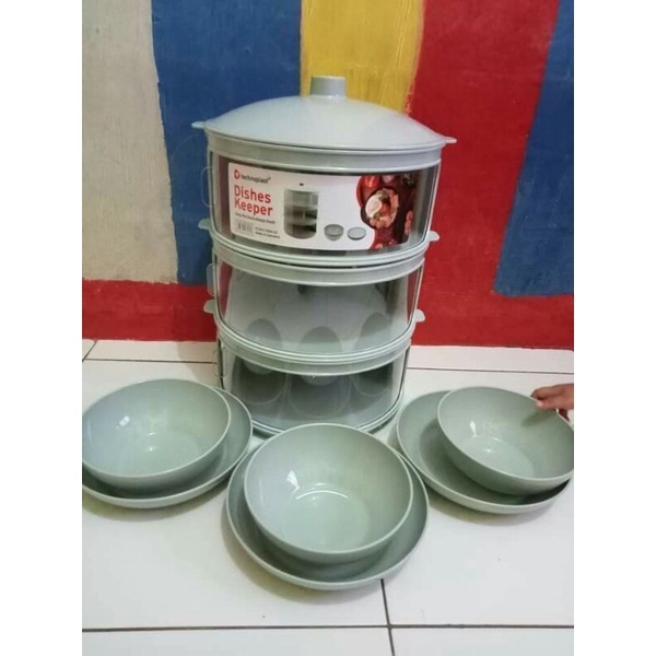 technoplast dishes keeper/tudung saji modern