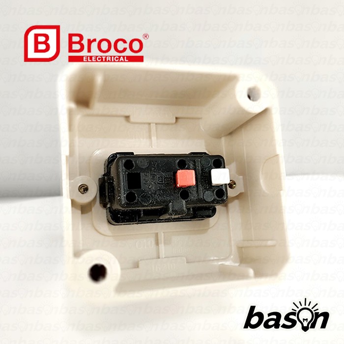 BROCO 16210 New Gee Single Switch Outbow - Saklar Tunggal