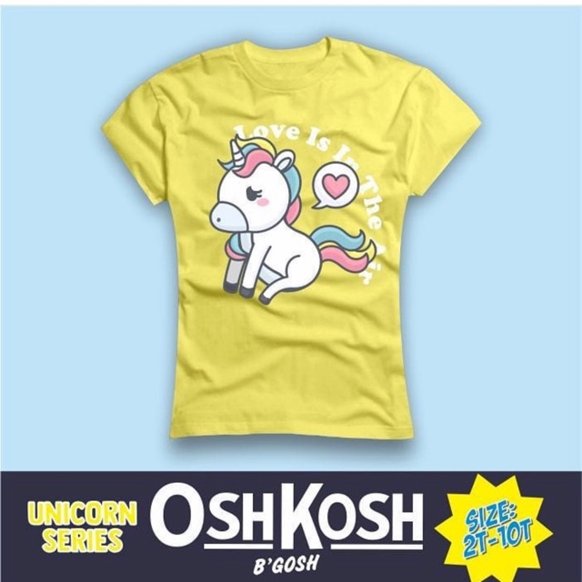 Kaos Oshkosh anak perempuan