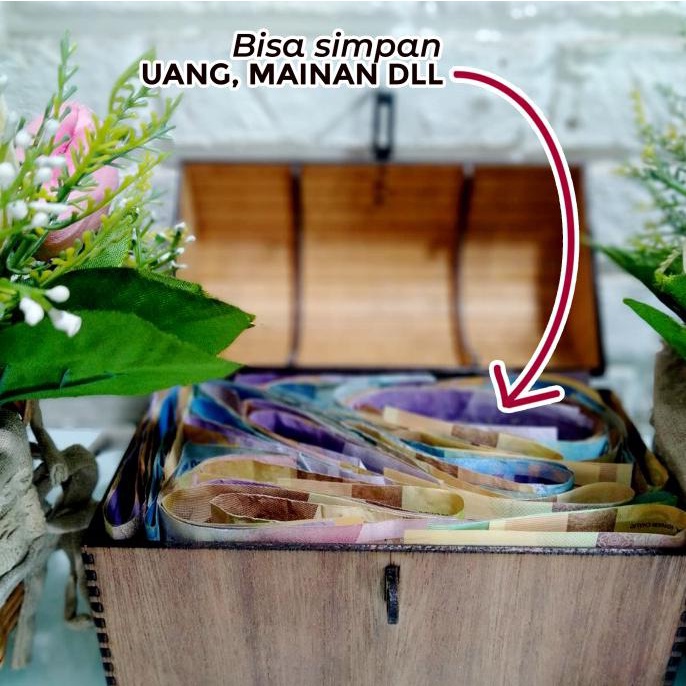 

KOTAK HARTA KARUN COKLAT EMAS ASLI