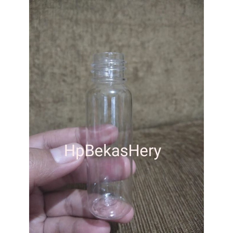 Botol Ukuran 30, 60, 100ml Tebal Bening