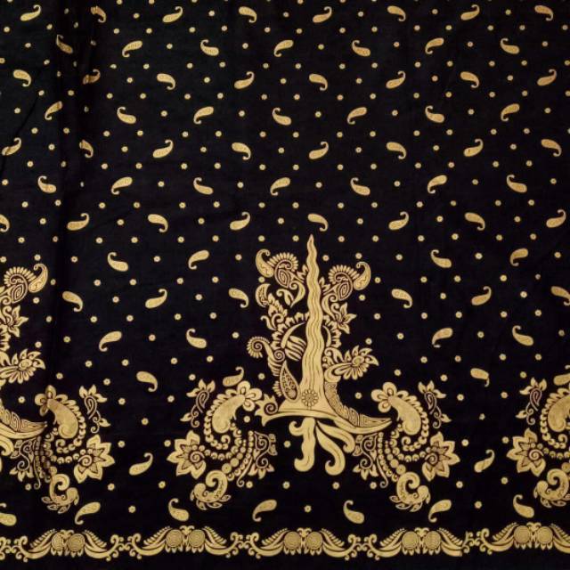 HT kain batik Prada batik keris motif keris batik keris gold
