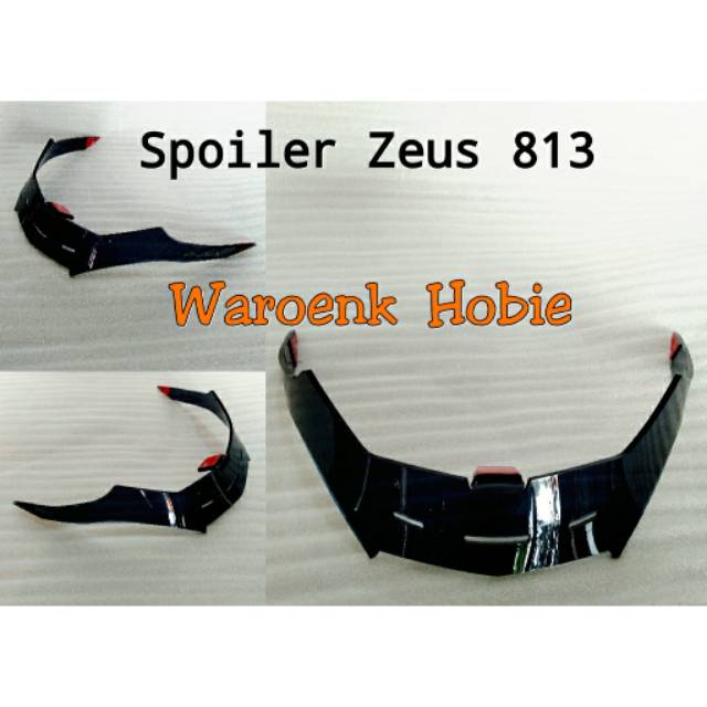 Spoiler helm Zeus 813, aksesoris helm full face & half face