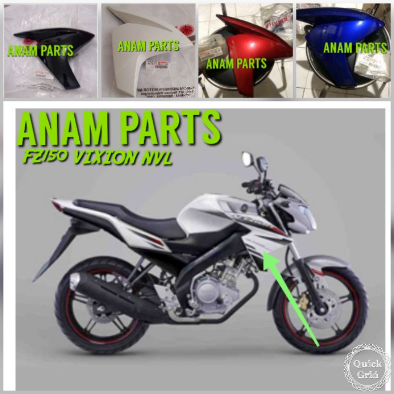 SAYAP TANGKI KANAN YAMAHA VIXION NVL (1PA) YAMAHA ORIGINAL YGP