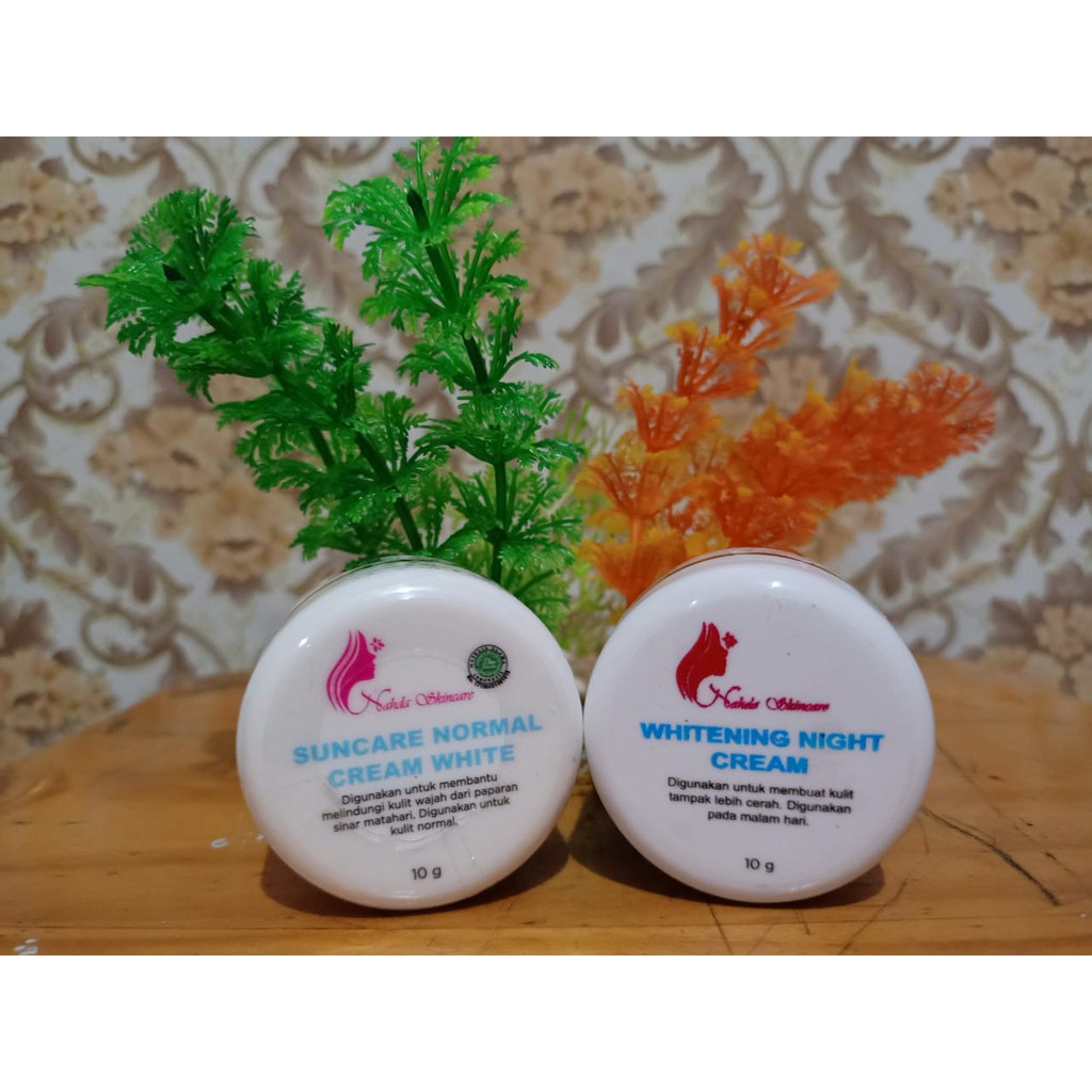 CREAM / KRIM SIANG & MALAM NORMAL NAHDA SKINCARE - ECER