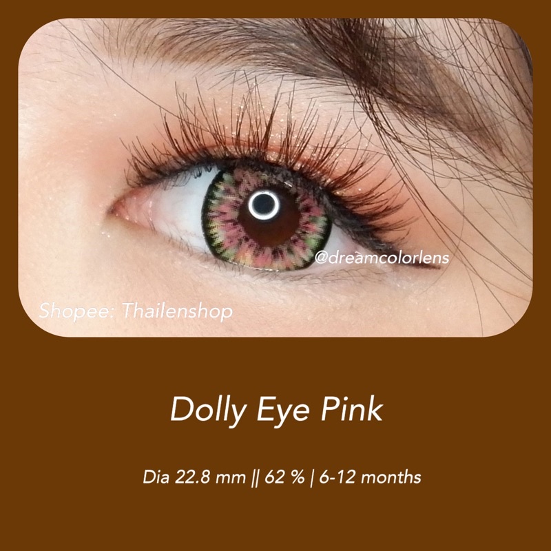 Softlens The Dolly Eye Pink ( Normal Only )