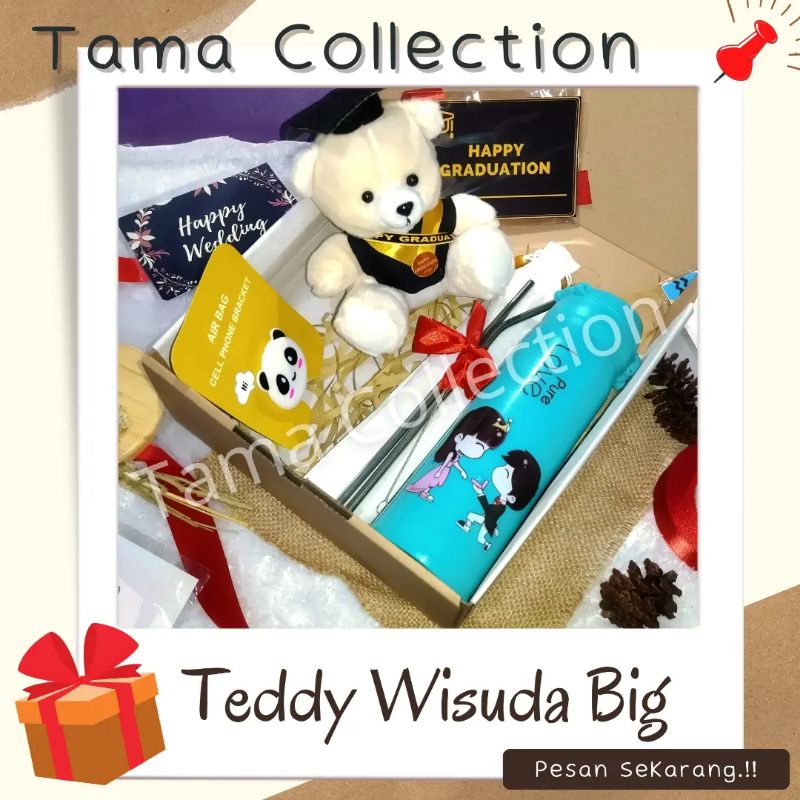 

Hampers Boneka Graduation | Boneka Teddy Graduation | Hampers Graduation | Boneka Wisuda | Hampers Murah | Gift Box | Kado | Hadiah | Gift Card | Congratulation | Thank You | Birthday | Graduation | Wedding