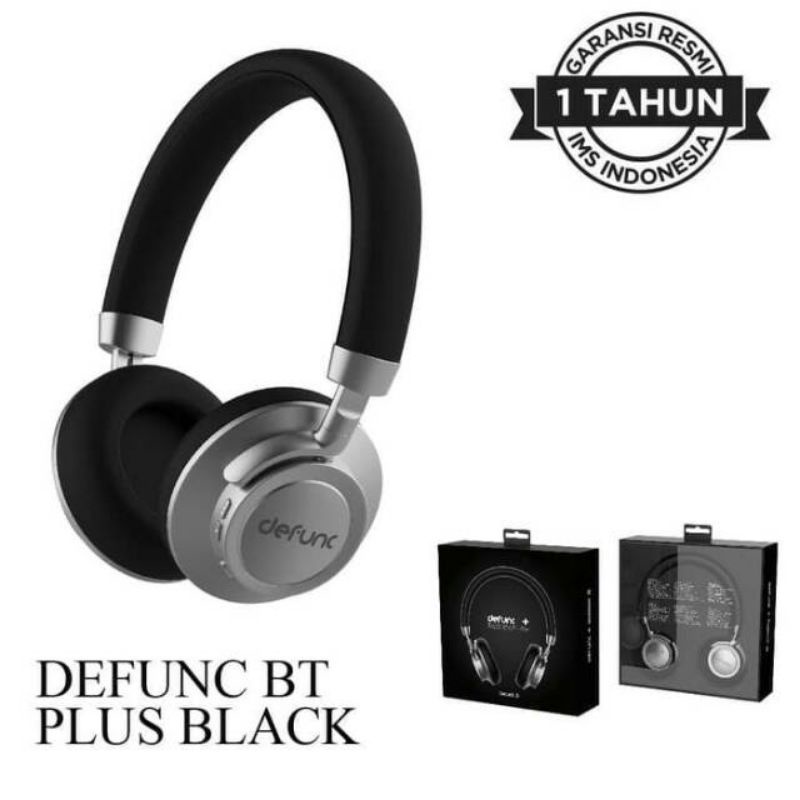 Defunc BT Plus Resmi IMS Headphone Bluetooth Original