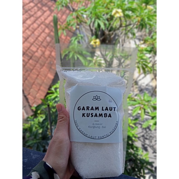 

Garam Kusamba Sea Salt Garam Organik Murni 250 G