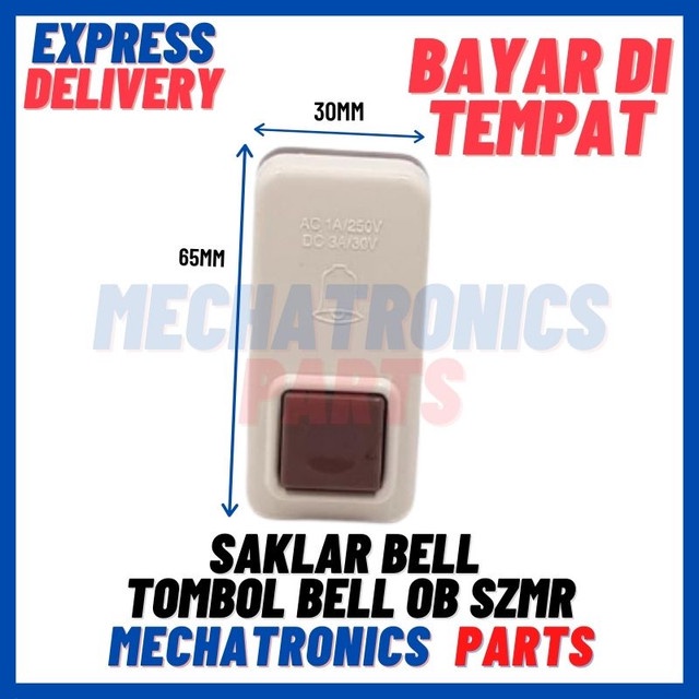 [SWI-9100] SAKLAR BELL TOMBOL BELL OB SZMR