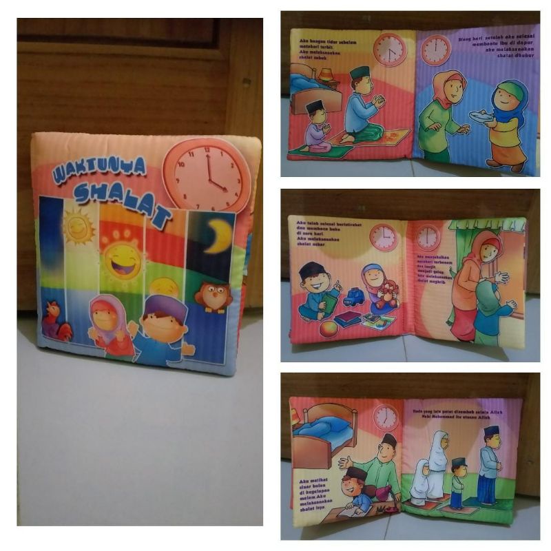 Buku bantal - Softbook - Waktunya shalat